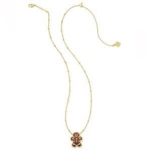 Karen Scott Gold Gingerbread Pendant Necklace